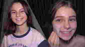 Fiatal szűz lány alázatosan nyeli a spermát és kapja keményen a seggbe